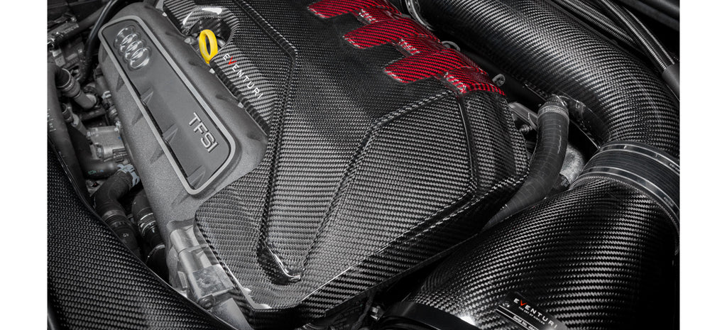 Eventuri Carbon Fiber Motorafdekkap Audi RS3/TTRS/RSQ3 2.5TFSI 400PK