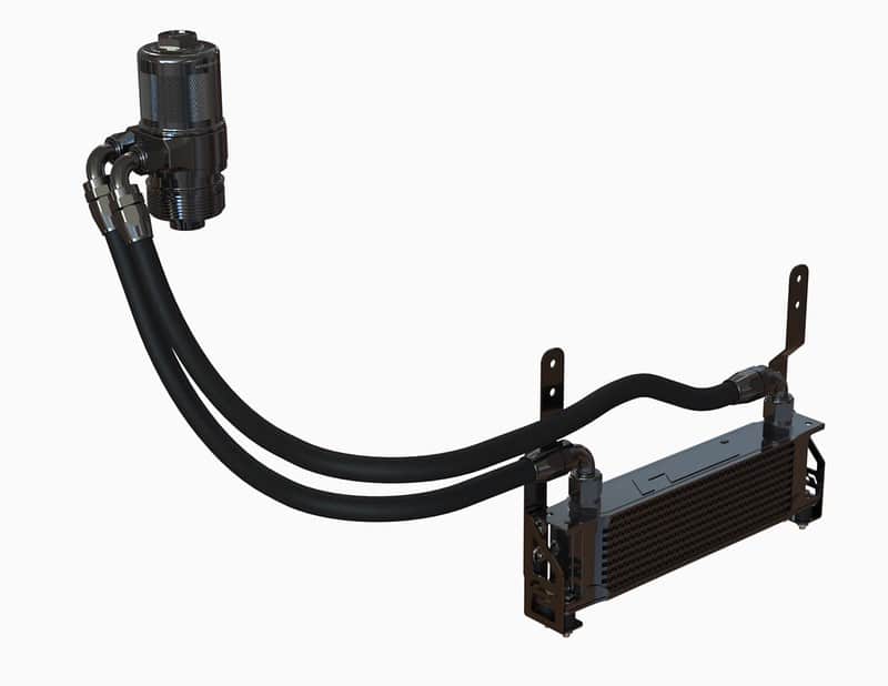 RacingLine olajhűtő MQB 2.0TSI VW Golf 7/8 GTI/R, Leon Cupra, A3/S3 8V/8Y stb.