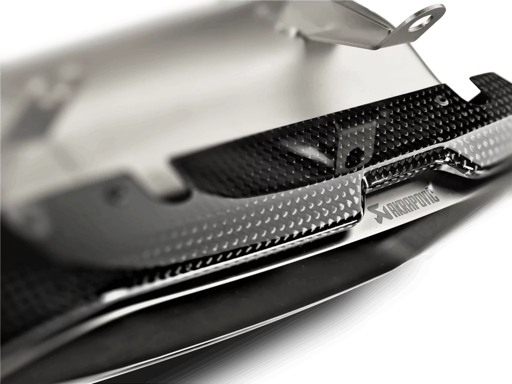 Silencieux Akrapovič en titane pour Audi R8 5.2FSI Coupé/Spyder