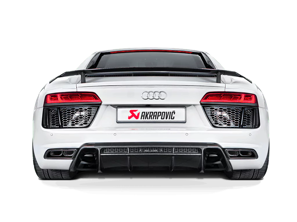 Silencieux Akrapovič en titane pour Audi R8 5.2FSI Coupé/Spyder