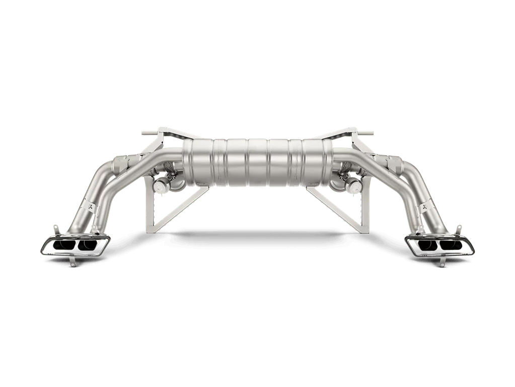 Silencieux Akrapovič en titane pour Audi R8 5.2FSI Coupé/Spyder