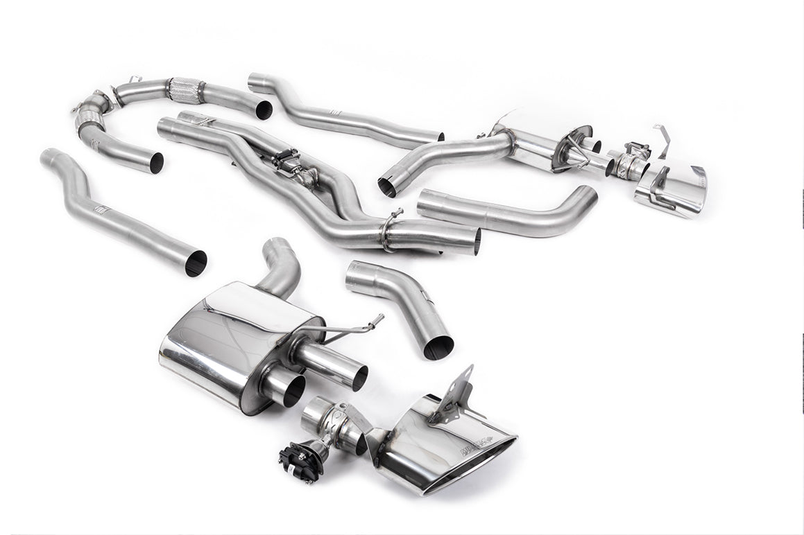 Ligne d'échappement Milltek Sport Cat-Back pour Audi RS6/RS7 C8 4.0TFSI 2019+ (modèles OPF/GPF)