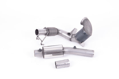 Milltek Sport Large-Bore Downpipe VW Polo AW GTI 2.0TSI (GPF Equipped Models Only)