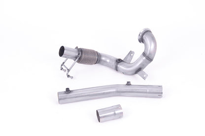 Milltek Sport Large-Bore Downpipe VW Polo AW GTI 2.0TSI (GPF Equipped Models Only)