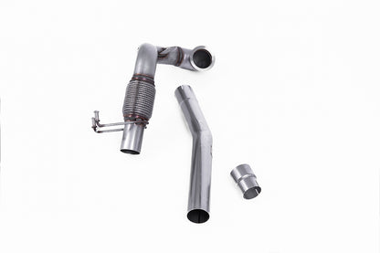 Milltek Sport Large-Bore Downpipe VW Polo AW GTI 2.0TSI 2018-2019 Non-GPF