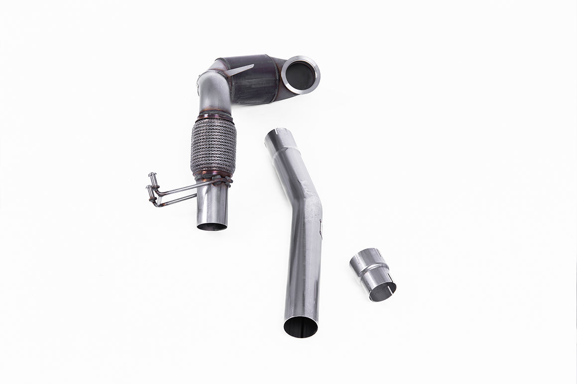 Milltek Sport Large-Bore Downpipe VW Polo AW GTI 2.0TSI 2018-2019 Non-OPF