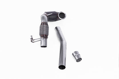 Milltek Sport Large-Bore Downpipe VW Polo AW GTI 2.0TSI 2018-2019 Non-GPF