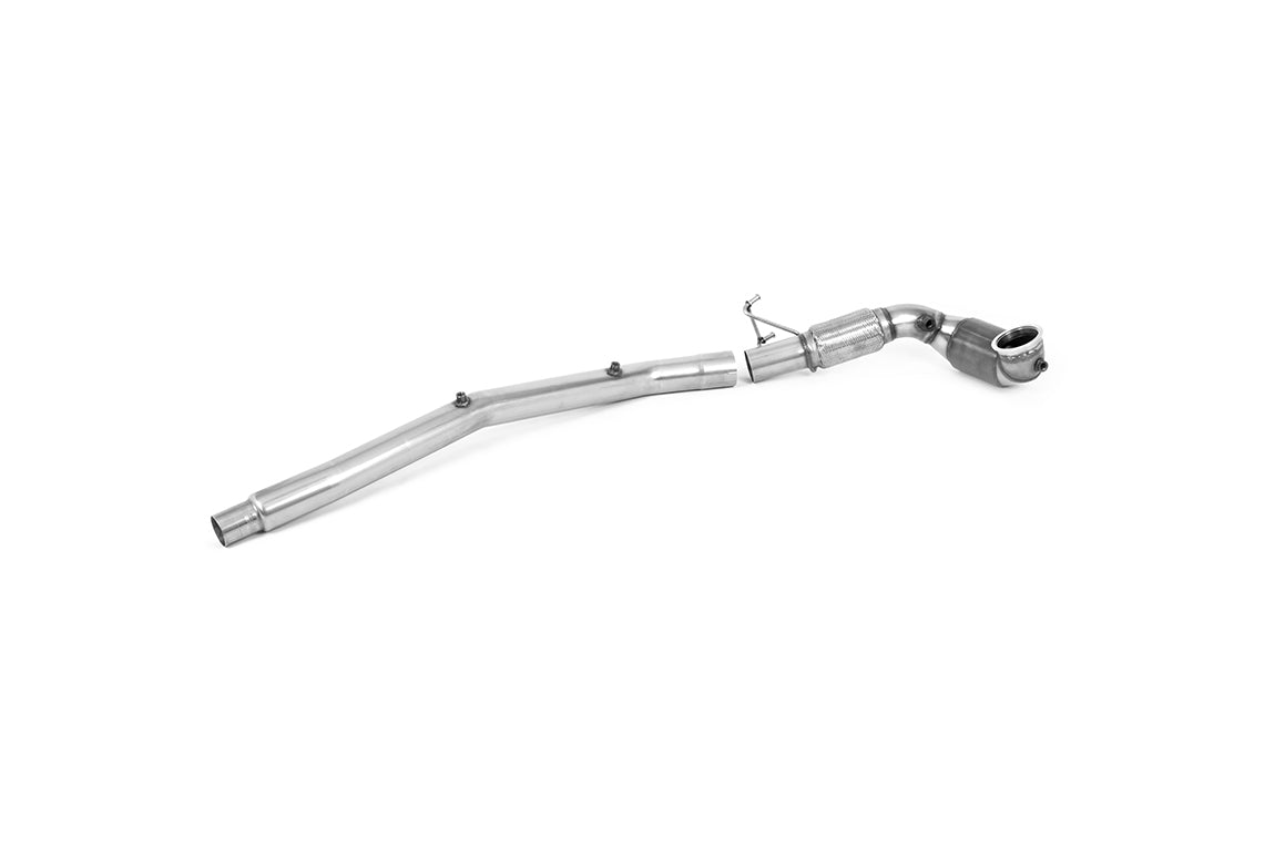 Milltek Sport Downpipe mit großer Bohrung für VW Golf MK8 R / Audi S3 8Y Sportback (nur Modelle mit GPF)