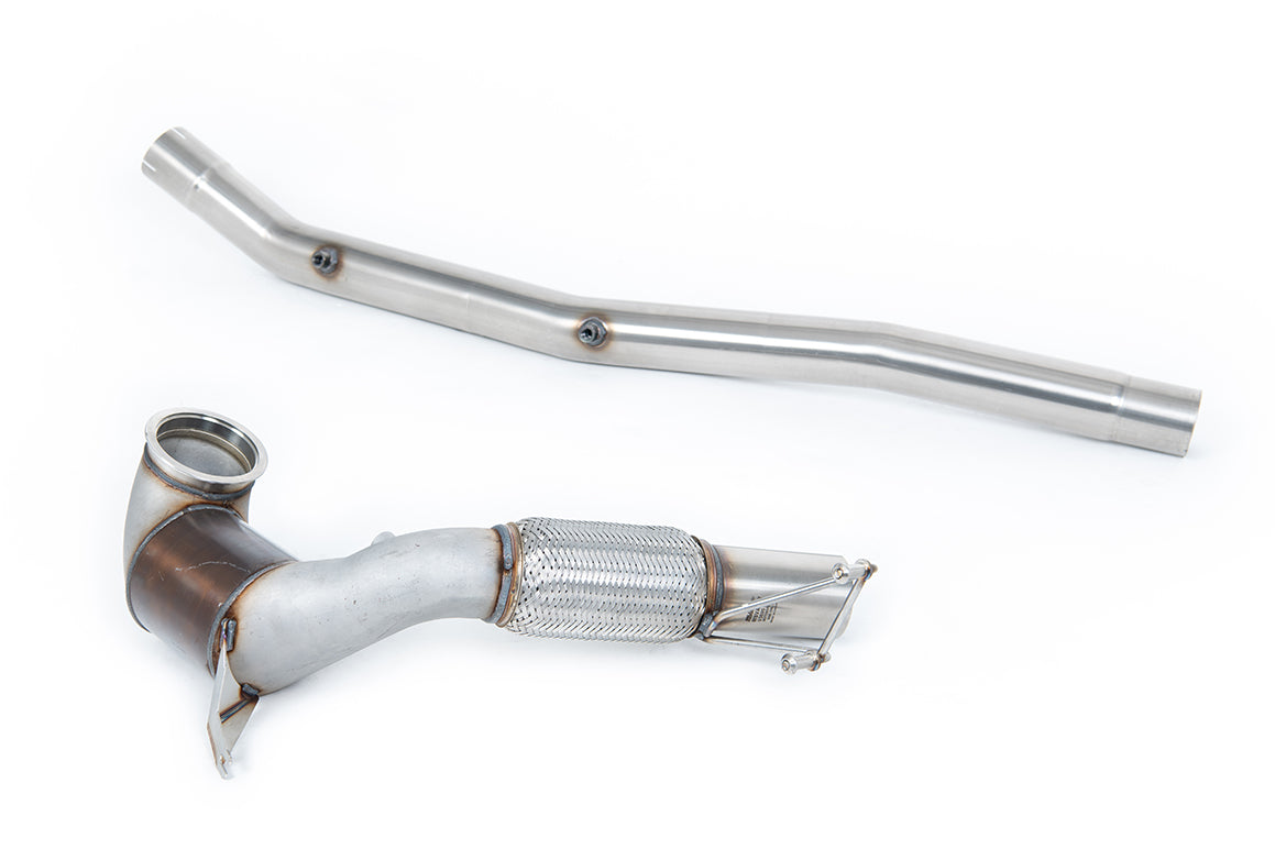 Milltek Sport Downpipe mit großer Bohrung für VW Tiguan R, T-Roc R 2.0TSI 2021+