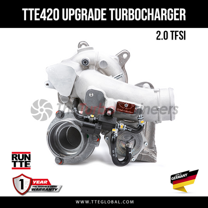 TTE420 2.0TFSI Upgrade Turbocharger EA113 K04-64 S3 8P, Golf 6R, 5 ED30, Leon Cupra 1P etc.