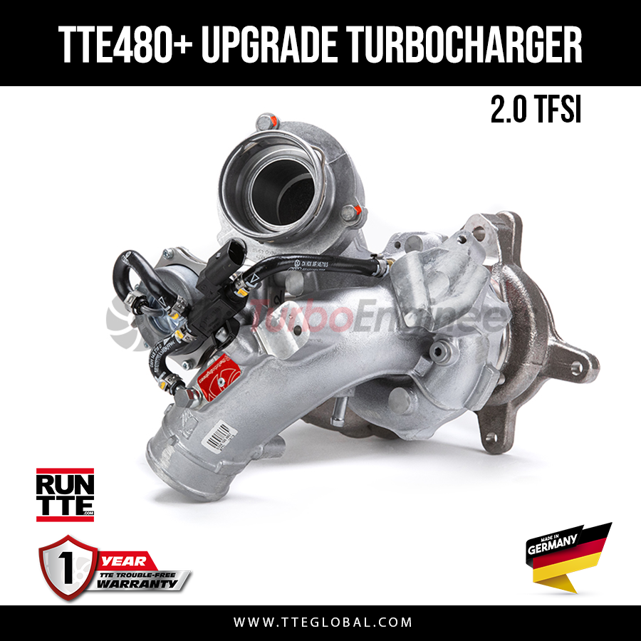 Turbocompresseur de mise à niveau TTE480 + 2.0TFSI EA113 K04-64 S3 8P, Golf 6R, 5 ED30, Leon Cupra 1P etc.