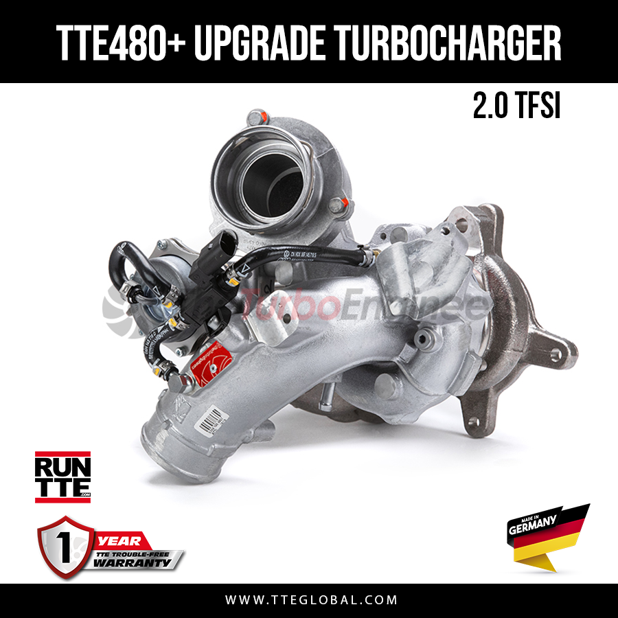 TTE480+ Turbo Compressor de Upgrade 2.0TFSI EA113 K04-64 S3 8P, Golf 6R, 5 ED30, Leon Cupra 1P etc.