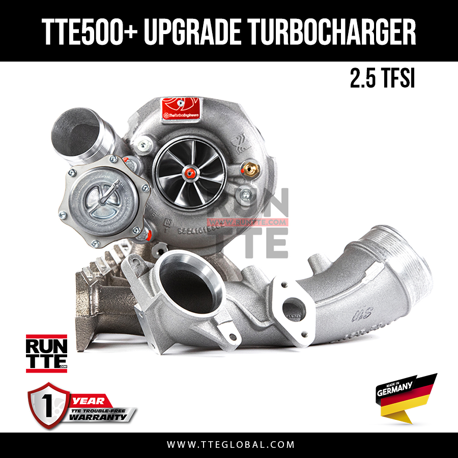 TTE500+ 2.5TFSI Upgrade Turbocharger Audi TTRS 8J, RS3 8P 8V.1, RSQ3