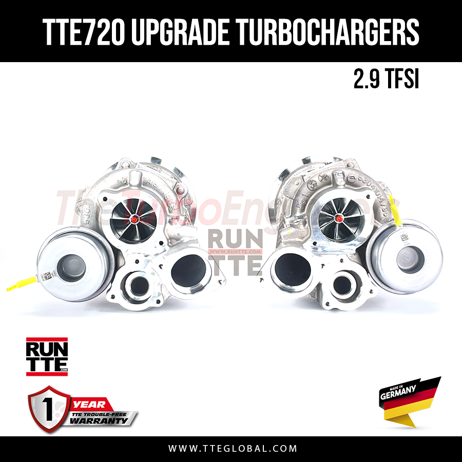 TTE720 2.9TFSI Upgrade Turbolader Audi RS4, RS5 B9