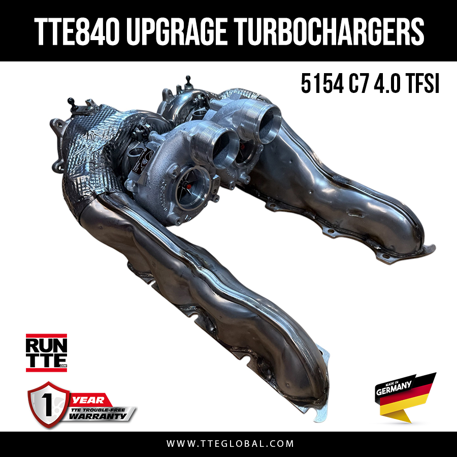 TTE840 4.0TFSI Upgrade Turbocharger Audi RS6, S6, RS7, S7, S8 C7