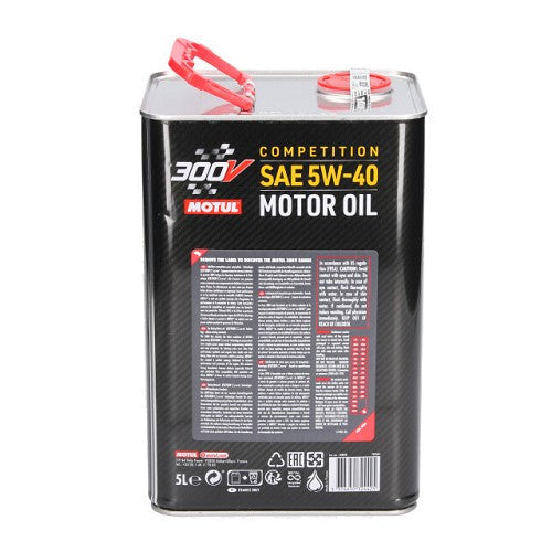 MOTUL 300V Competition 5W40 Motorolaj 5L