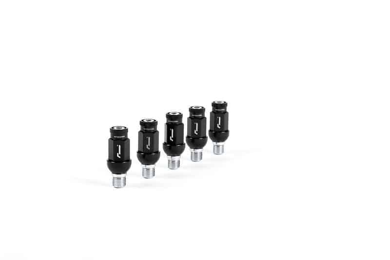 Jeu de goujons et d'écrous RacingLine VWR (jantes OEM à tête bombée) M14 x 1,5 
