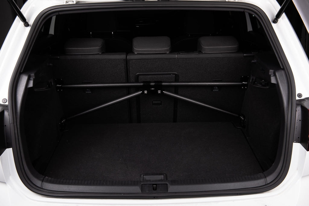 Racingline Rear Body Brace Carbon Fiber MQB VW Golf 7/7.5/8, Seat Leon 5F, Skoda Octavia 5E etc.