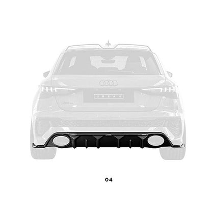 Urban Automotive Carbon Diffuser Audi RS3 8Y Hatchback