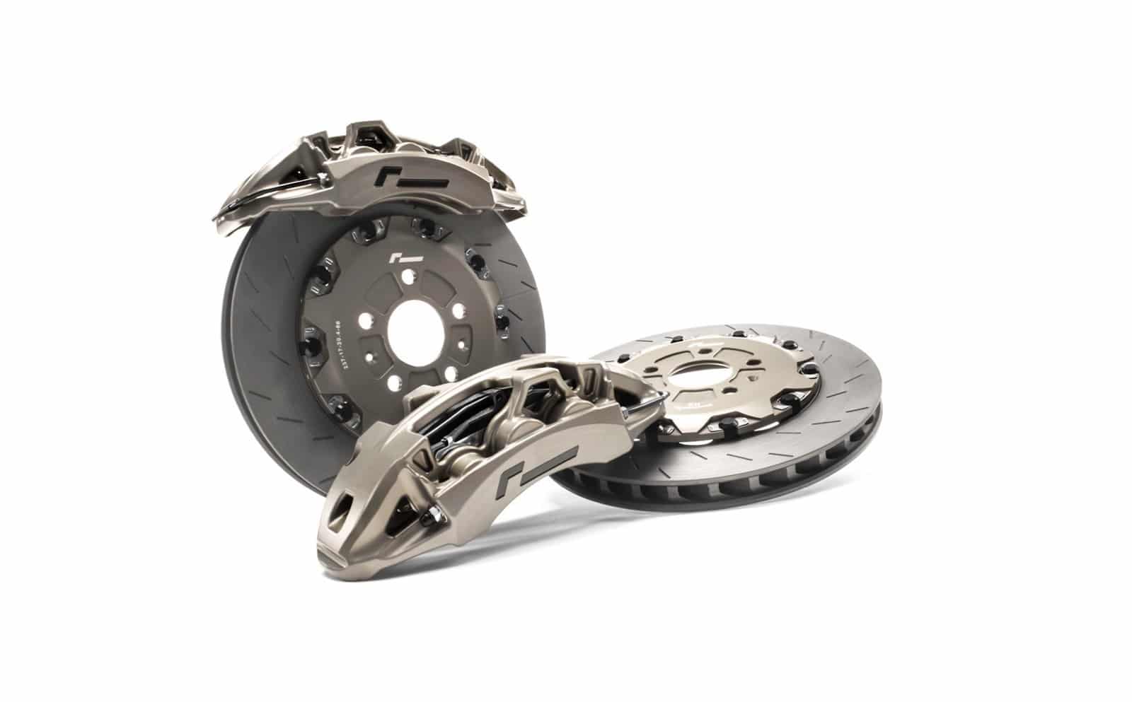 Kit gros frein RacingLine 380mm 6 pistons MQB Golf MK7, Leon 5F, A3 8V, TT 8S etc. 