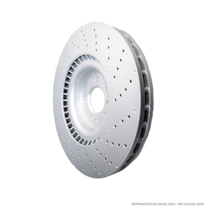 Discos de freno DBA 375x36mm serie Street perforados, par para Mercedes GL/GLE/GLS