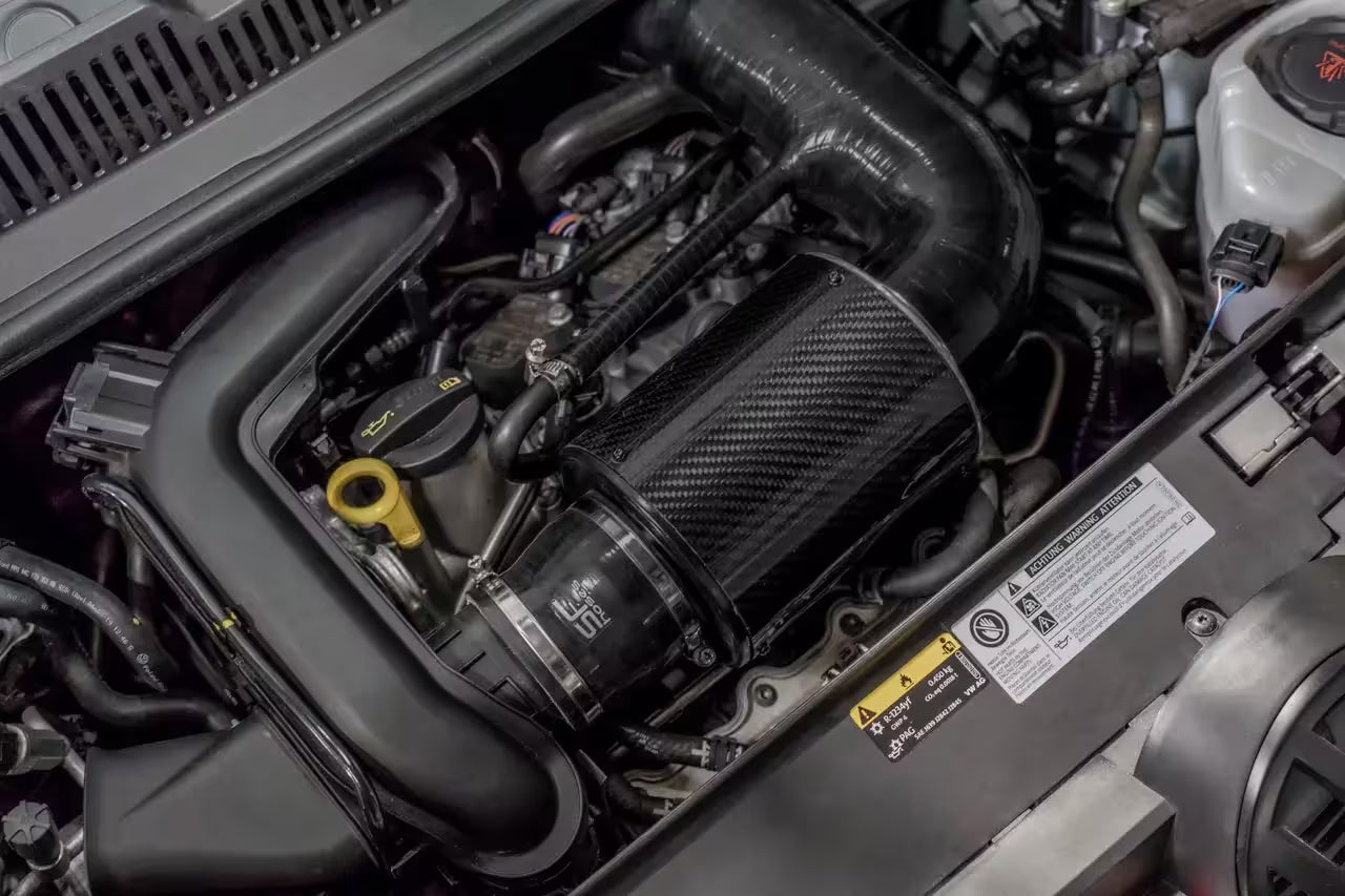 Sací systém studeného vzduchu řady HF pro 1.0TSI 2020+ WLTP, mimo jiné pro VW UP! GTI, Golf 7/8, Audi A1 a další.