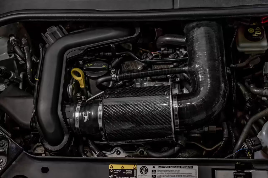Sací systém studeného vzduchu řady HF pro 1.0TSI 2020+ WLTP, mimo jiné pro VW UP! GTI, Golf 7/8, Audi A1 a další.