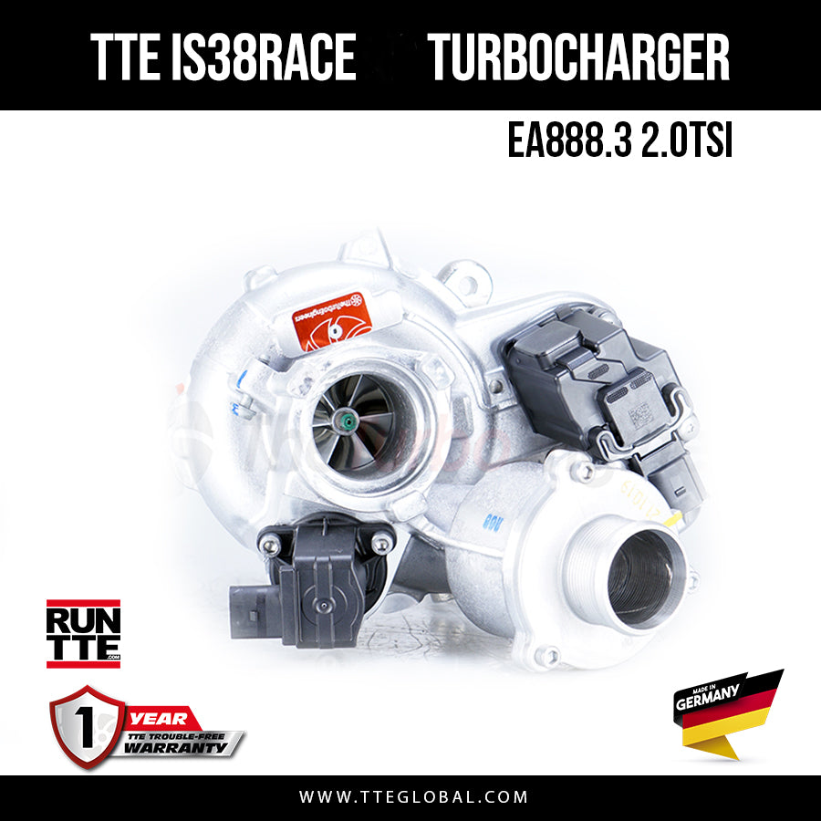 TTE IS38 RACE 2.0TSI EA888.3 Upgrade Turbocharger MQB MK7 GTI/R, S3, 5F Cupra etc.