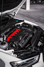 RacingLine Entrada de aire de fibra de carbono Audi RS3 8V2, 8Y, TTRS 8S DAZA/DNWA