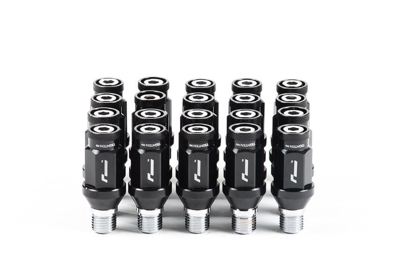 Jeu de goujons et d'écrous RacingLine VWR (jantes OEM à tête bombée) M14 x 1,5 