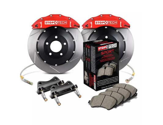 StopTech Sport Big Brake Kit – Front – 355x32mm Slotted – ST-60 Rood