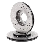 BREMBO Remschijven Xtra Line 256x22mm 09.7011.1X VW, Audi, Seat, Skoda