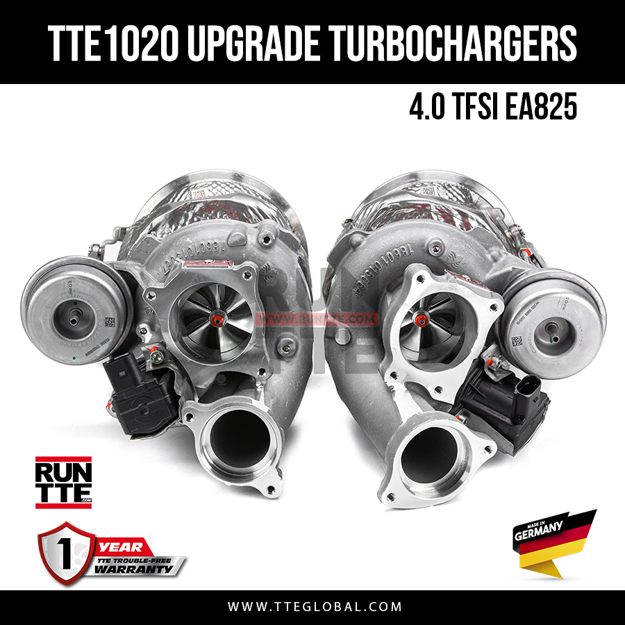 TTE1020 EA825 4.0TFSI Upgrade Turbocharger Audi RS6/RS7 C8, RSQ8, Lamborghini Urus etc.