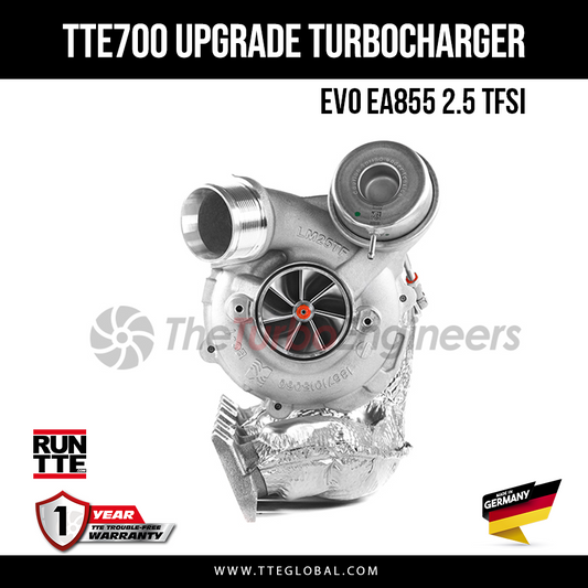 Turbocompresseur de mise à niveau TTE700 EVO EA855 2.5TFSI DAZA/DNWA/DNWC Audi RS3 8V.2, 8Y, TTRS 8S